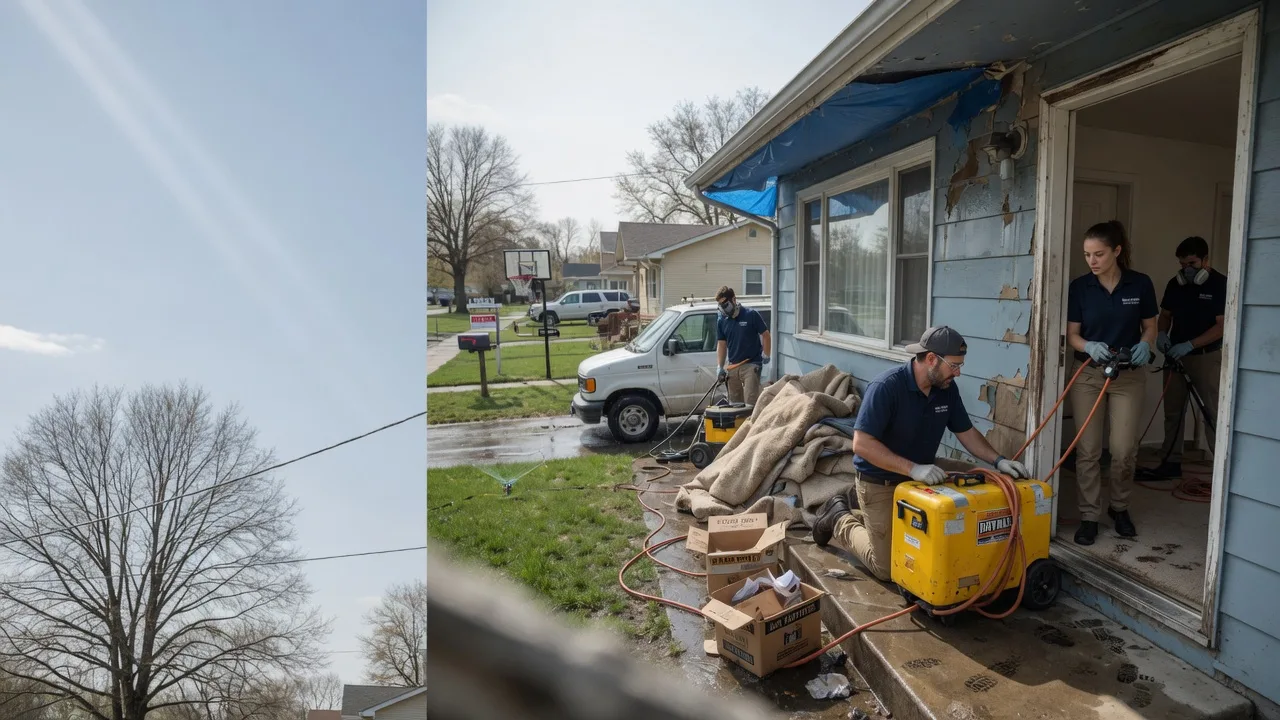 Basement Flood Cleanup in Pottsboro, TX near me